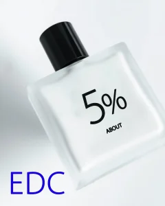 عطر با غلظت ادوکلن با غلظت حدود ۵ درصد