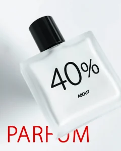 عطر پرفیوم با غلظت حدود 40 درصد
