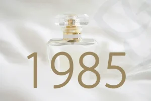 کاور عطرهای سال ۱۹۸۵ با طرح شیشه عطر